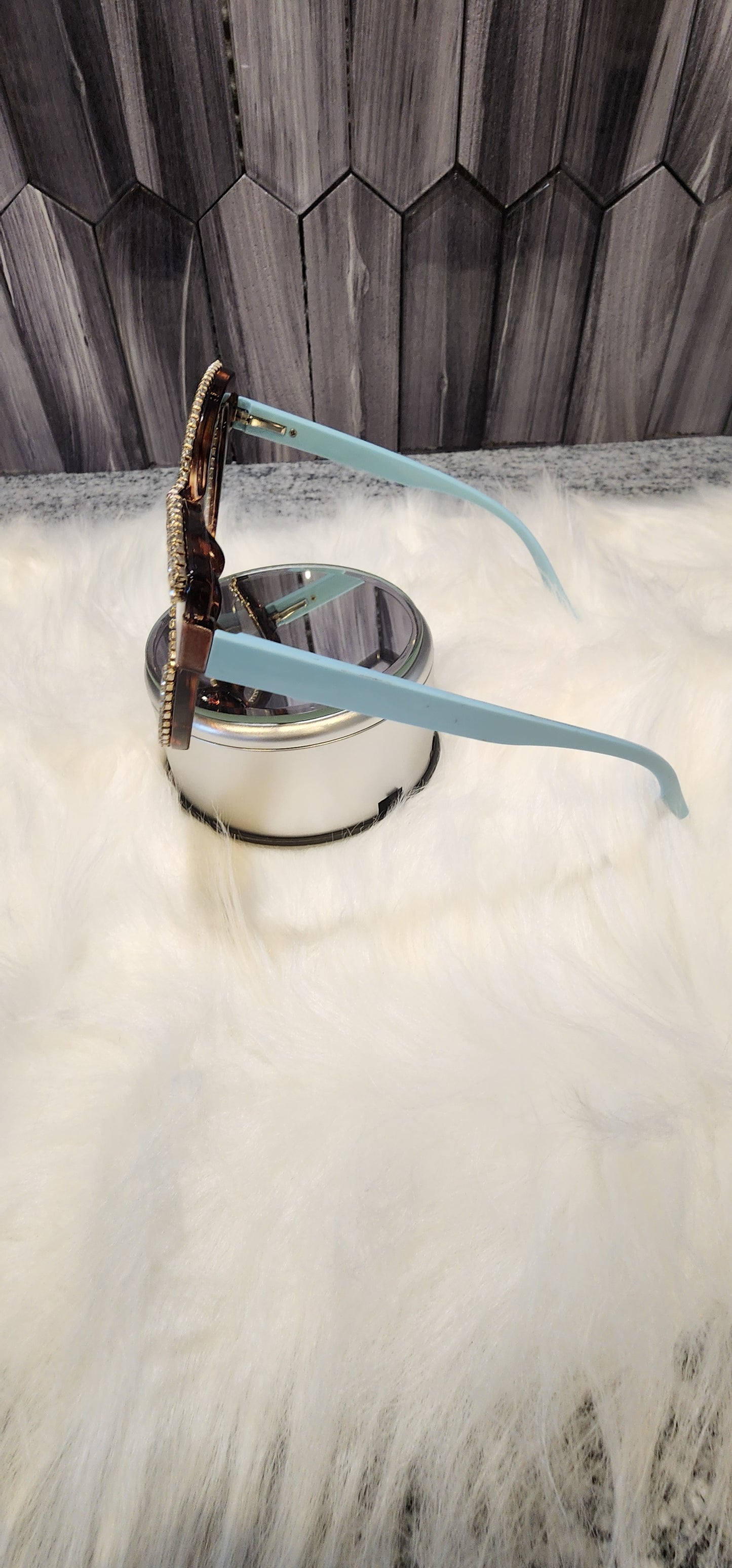 Blinged out glasses