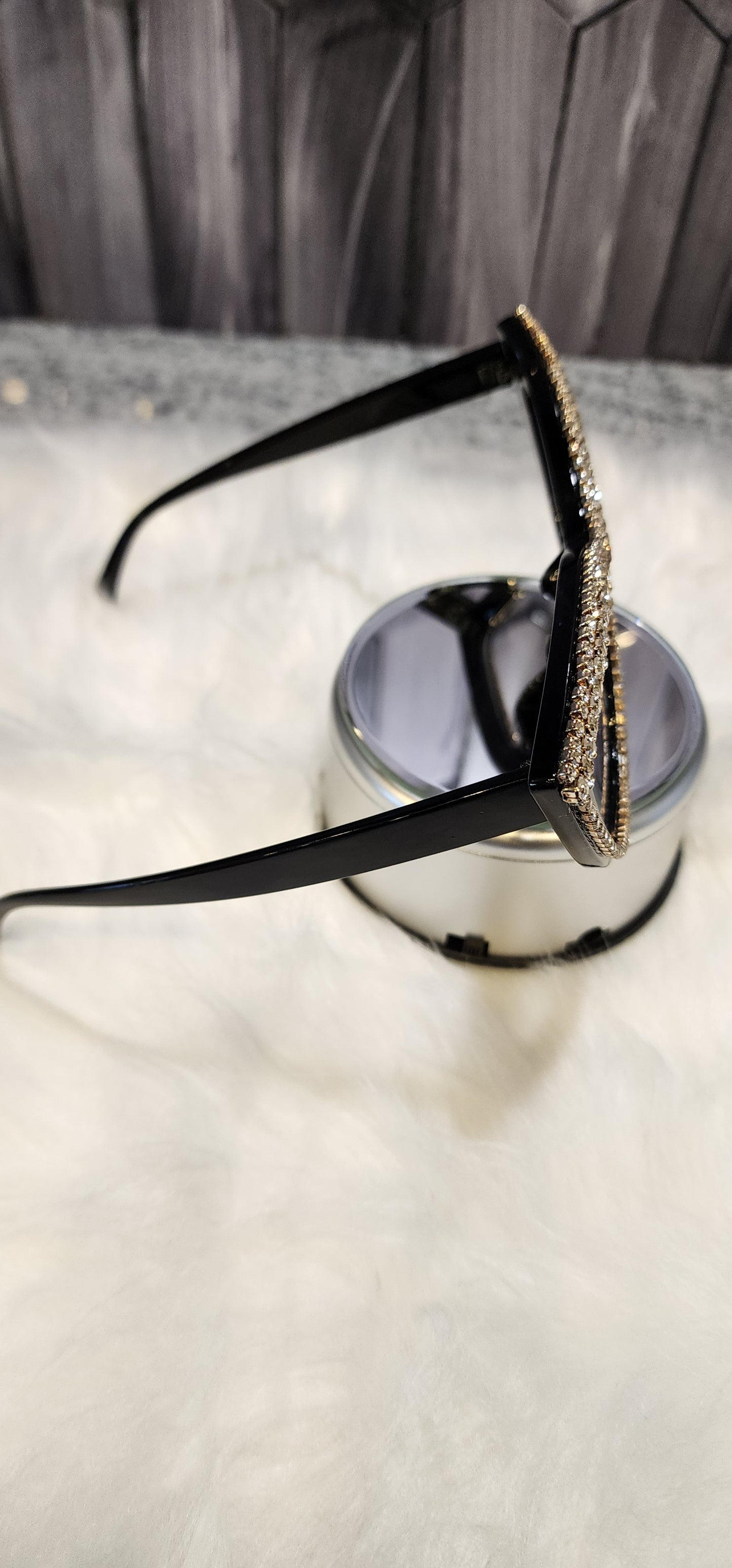 Blinged out glasses